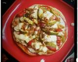 Paneer pasta pizza recipe step 6 photo
