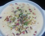 A picture of step 5 of Barnyard Millet Payesh.