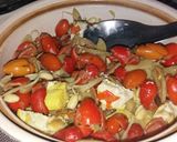Foto langkah ke 3 dari resep Tumis Kulit melinjo kecambah kedaelai.