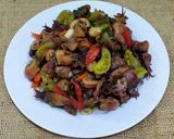 Foto langkah ke 4 dari resep Tumis Cumi Asin.