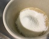 Une image de l'étape 5 de Gâteau façon far aux prunes, vanille et manzana.