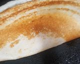 A picture of step 3 of Masala dosa.
