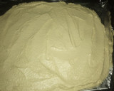 A picture of step 4 of Nutella log cake.