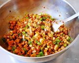 A picture of step 9 of Spicy Tofu Steamed Buns.
