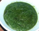A picture of step 2 of Green chutney.