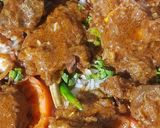 A picture of step 13 of Charminar Mutton Biryani.