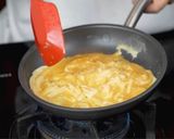 รูปขั้นตอนการทำที่ 6 ของ "ข้าวไข่ข้นกุ้งผัดพริก" ด้วยข้าวญี่ปุ่นโนริตาเกะ