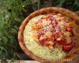 Foto langkah ke 5 dari resep Salad Buah Saus Kiwi.
