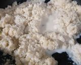 A picture of step 2 of COCONUT MILK BALLS...(nariyal ke laddu).
