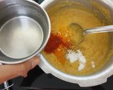 A picture of step 6 of Arhar Dal.