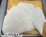 A picture of step 4 of Tres Leches Cake.