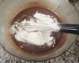 Une image de l'étape 2 de Fondant chocolat cœur coulant🍫🥧.