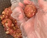 Foto langkah ke 2 dari resep Meat Ball Rice BBQ Sauce.