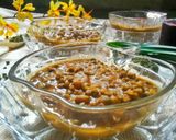 Foto langkah ke 6 dari resep Bubur Kacang Hijau + Durian.