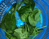 Foto del paso 1 de la receta: Ensalada verde a mi manera con emulsión de aceite y vinagre