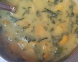 A picture of step 7 of Corn Methi curry.