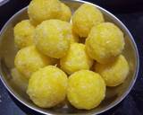 Kesariya Coconut laddu recipe step 4 photo