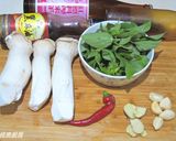 三杯杏鮑菇的食譜步驟1照片