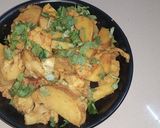 A picture of step 3 of Aloo gobhi ki sabji.