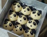 A picture of step 8 of Panda pull apart bread without oven.