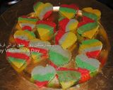 A picture of step 16 of Rainbow cake.