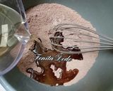 Foto langkah ke 3 dari resep Eggless Chocolate Cake (no mixer).