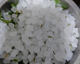 A picture of step 1 of Refreshing mint lemonade.