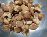 A picture of step 5 of Churma  gur Ladoo / churma laddu with Jaggery.