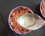 A picture of step 4 of Kunafeh.