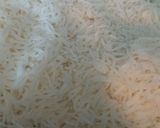 A picture of step 1 of Spicy Biryani 🌶.