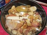 ไก่เห็ดเกี่ยมฉ่ายนึ่งยาจีน