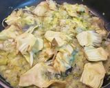 Foto del paso 5 de la receta Lasaña de pollo, champiñones y alcachofas