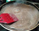 A picture of step 3 of Ragi porridge.