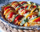 Hình bước làm 4 của món Gratin Rau Củ, Thịt Bằm & Phô Mai
