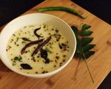 A picture of step 6 of Pakhala Bhata.