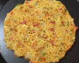 વેજીટેબલ ઉત્તપા (Vegetable Uttapa Recipe In Gujarati) રેસીપી સ્ટેપ3ફોટો