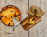 Foto del paso 11 de la receta: Tarta de yogur griego con arándanos