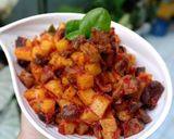 Foto langkah ke 5 dari resep Sambal Goreng Kentang Ati Ampela.