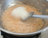A picture of step 3 of Delicious unique healthy muskmelon dry fruit halwa.
