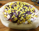 Foto del paso 3 de la receta: Pizza 🍕 con bordes de queso 🧀