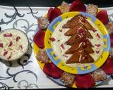 A picture of step 15 of Shahi tukda.
