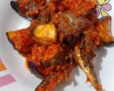 Foto langkah ke 4 dari resep Balado Terong ikan asin rebus.
