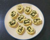 Foto langkah ke 6 dari resep Rolade Tahu Daun Singkong.