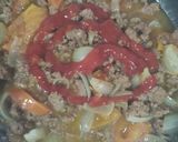 Foto del paso 5 de la receta: Carne molida en Bistec