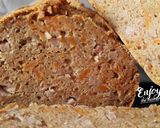 Une image de l'étape 8 de Cake sarrasin, carotte, courgette, jambon 0% MG.