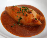 Foto del paso 12 de la receta: Calamares rellenos de escalivada con salsa de romesco