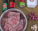 Foto langkah ke 1 dari resep Daging Cincang isian Bakcang/Bakpao/Roti Daging.