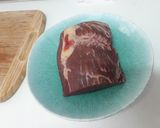 Foto del paso 1 de la receta: Bakonyi gombás - lomo con champiñones de Bakony - comida húngara