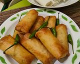 Foto langkah ke 10 dari resep Lumpia Bihun & Sayur.