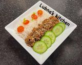 A picture of step 4 of Korean Ground Beef and Rice Bowl:.